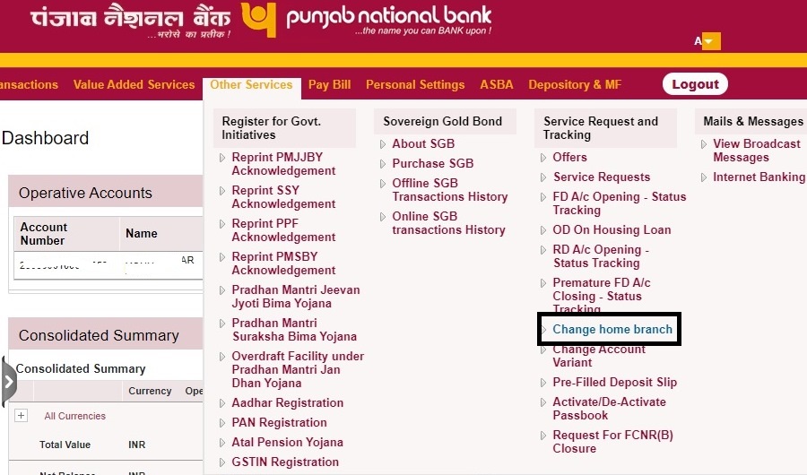 PNB Account Transfer Kare