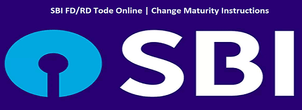 SBI FD Tode Online