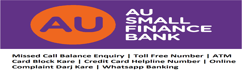 AU Small Finance Bank Contact Number