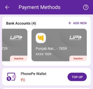 PhonePe Bank Account Unlink