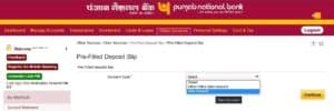 PNB Pre-Filled Deposit Slip Download