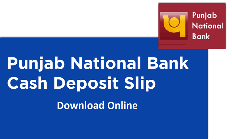 PNB Pre Filled Deposit Slip Download