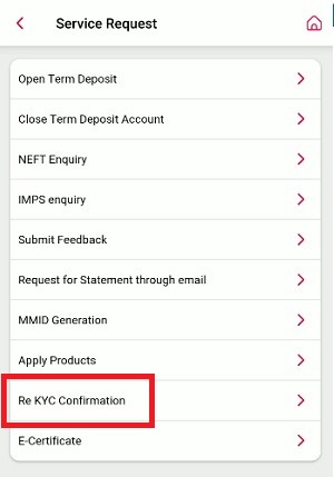 Central Bank of India KYC Status Check Online