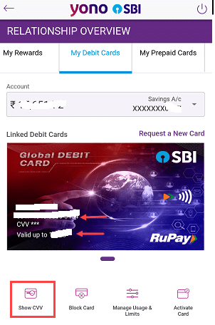 SBI बैंक में वर्चुअल डेबिट कार्ड ऑनलाइन कैसे बनाये?
